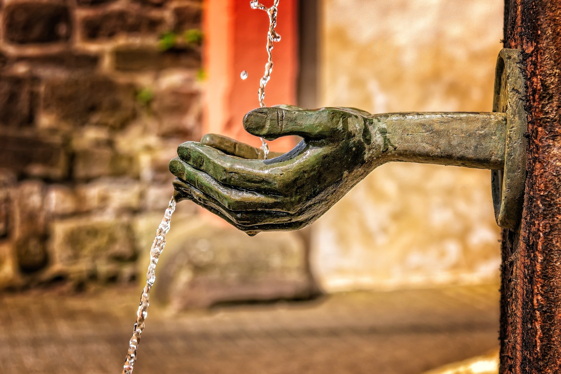 Bathing in fountain of youth